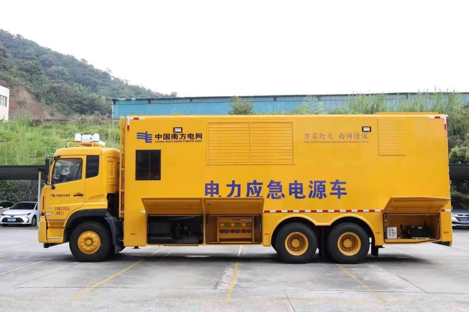 永顺安康大型柴油发电机发电车UPS电源出租租赁